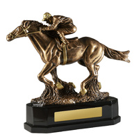 Horse with Jockey
