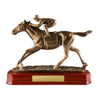 1512AGG: Horse with Jockey