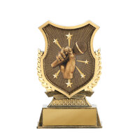 20AA-SS48GS: Shield Stand-Public Speaking 