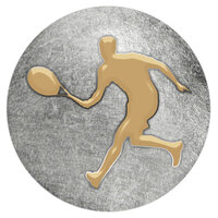 2DC-12MA: TENNIS MALE CENTRE 50MM