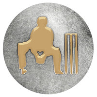 2DC-1WKTA: CRICKET WICKET KEEPER CENTRE 50MM