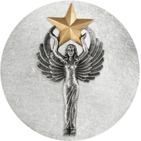 2DC-56F: ACHIEVEMENT FEMALE GENERIC CENTRE 50MM