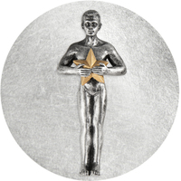 2DC-56M: ACHIEVEMENT MALE GENERIC CENTRE 50MM