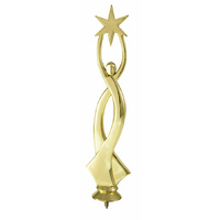 510-19E: Abstract Star-Gold