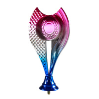 526PKSBU: Silver Pink Blue Holder