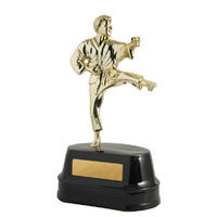 631-11A: One-piece figurine on base-Karate Male