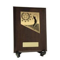Plaque with Golf Longest Drive Trim