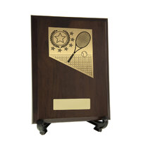 Plaque with Tennis Trim