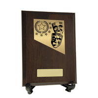Plaque with Drama Trim
