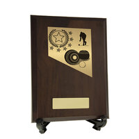 Plaque with Lawn Bowls Trim