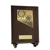 Plaque with Table Tennis Trim