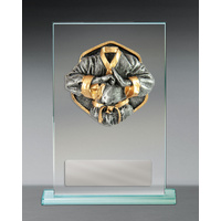 Martial Arts Theme on Glass