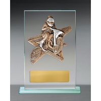 Motorsports Theme on Glass