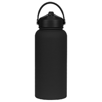 Rubber Coated Drink Bottle 1L