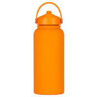 Rubber Coated Drink Bottle 1L