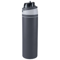 Stainless Steel Flip Straw Bottle 900ml