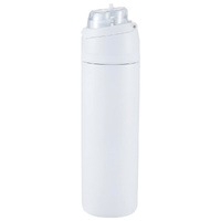 Stainless Steel Flip Straw Bottle 900ml