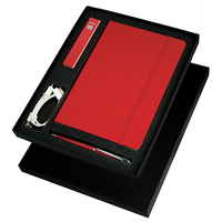 EGIFT1003RD: Ambassador Bound JournalBook, a Jolt Charger and a Grobisen Pen