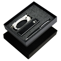 EGIFT1004BK: 2,200Ah Charger, Grobisen Ballpoint Pen and a 3-in-1 Cable