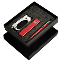 EGIFT1004RD: 2,200Ah Charger, Grobisen Ballpoint Pen and a 3-in-1 Cable