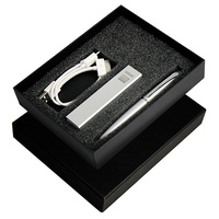 EGIFT1004SV: 2,200Ah Charger, Grobisen Ballpoint Pen and a 3-in-1 Cable