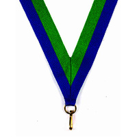 ERKK30: Royal Blue-Green Ribbon