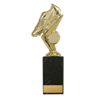 Golden Boot on Column
