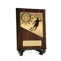  Plaque with Football Trim