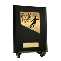 Plaque with Football Trim