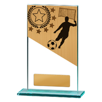  Football Theme on Glass