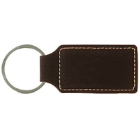 LL01BKR: Laserable Keychain