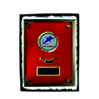 Plaque with Glass
