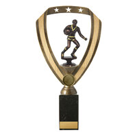 Male Rugby on Column
