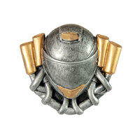 RI-23C: Helmet Resin Insert-3D