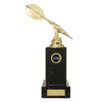Darts Figure on Column