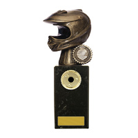 Moto-X Helmet on Column