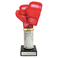 S24-11811 : Boxing Figure on Column