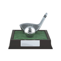S24-13801 : Golf Wood/Ball on Base