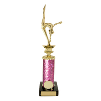 Gymnast on Column