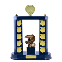 S24-16204RB: Timber Buildup Moto-X Helmet