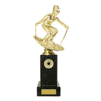 Ski Fem. on Column