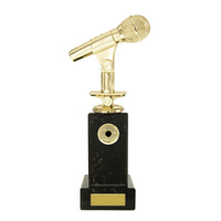 Microphone on Column