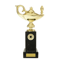 Lamp of Knowledge on Column