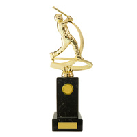 Baseball Figure Male on Column
