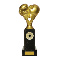 Boxing Figure on Column
