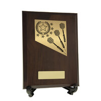  Plaque with Darts Trim