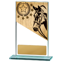  Horses Theme on Glass