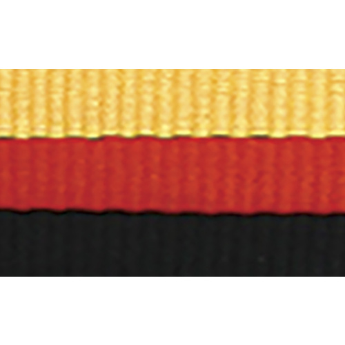 1065R-Y-BK: Red / Yellow / Black Ribbon