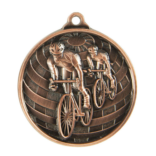 1073-14BR: Global Medal-Cycling