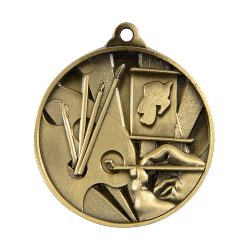 1076-46G: Sunrise Medal-Art
